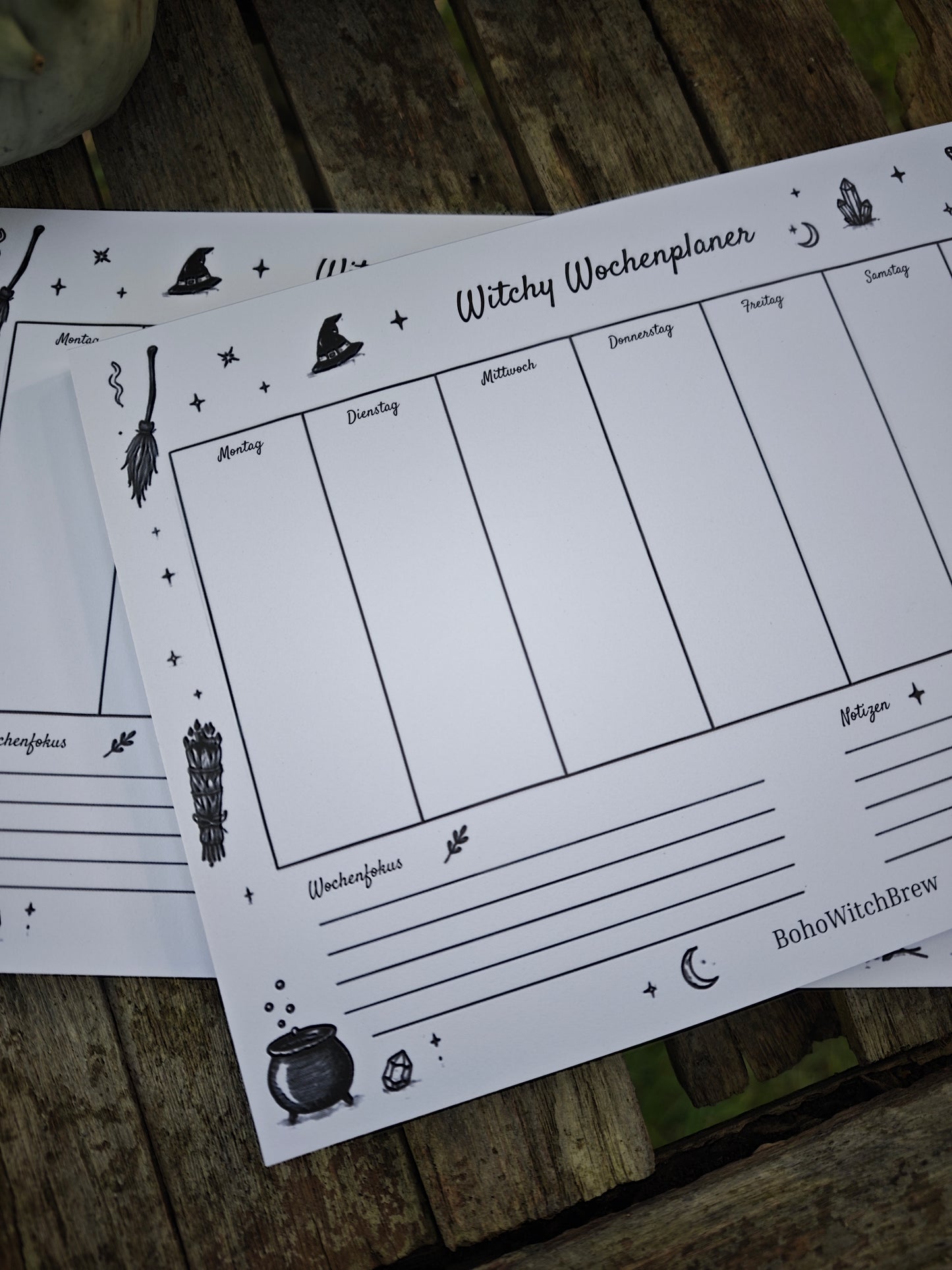 Witchy Wochenplaner – DIN A5